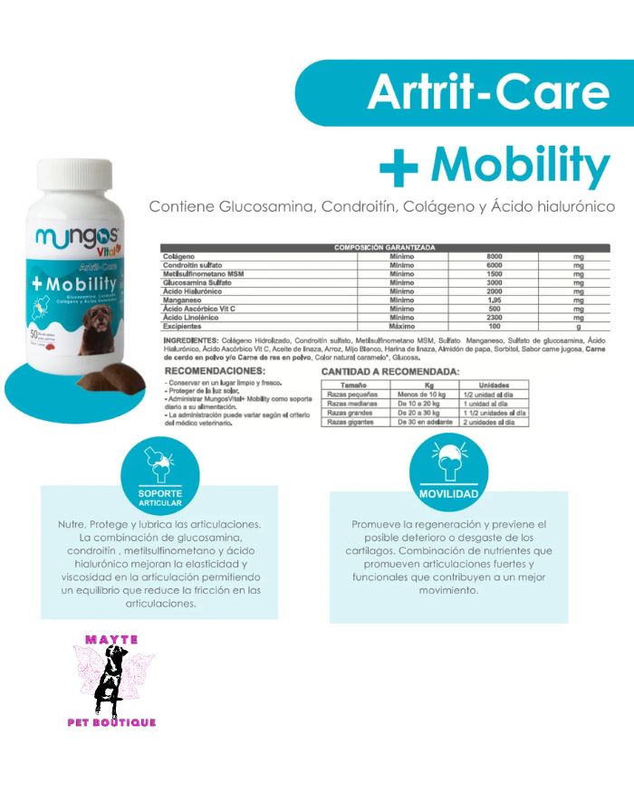 Mungos Vital Mobility para perros