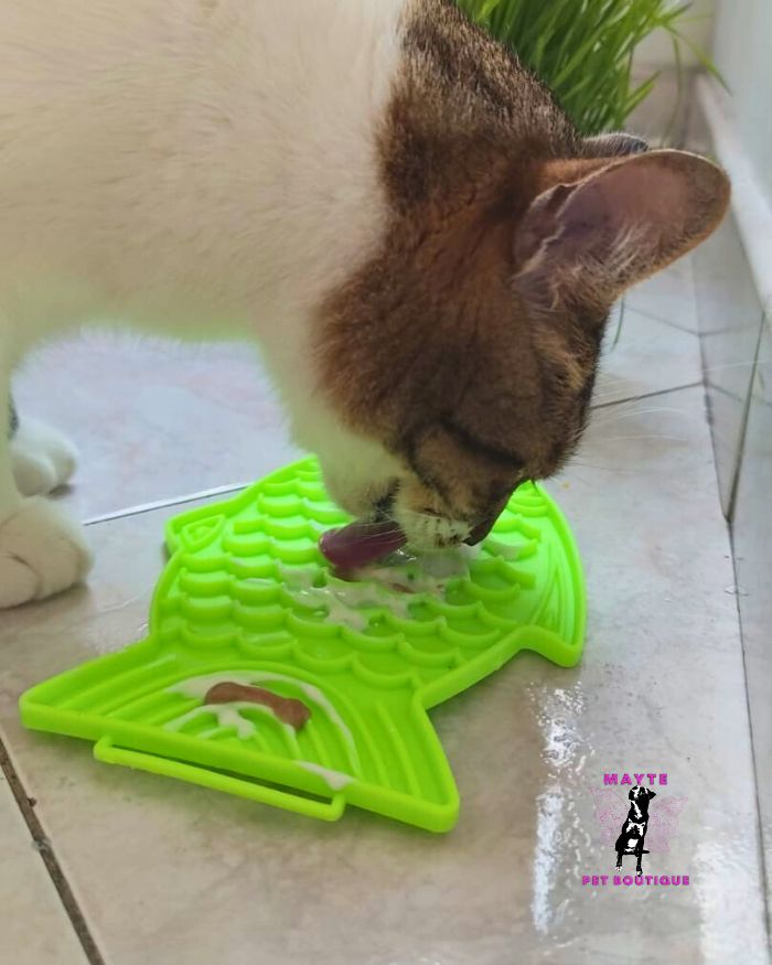 LickMat reducción de estrés Gato