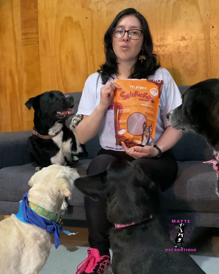 Mungos Salchichas – Snack blando con carne fresca para perros