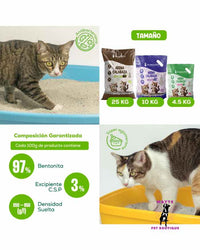 🐱 Arena para Gatos Calabaza Aglomerante 🐾