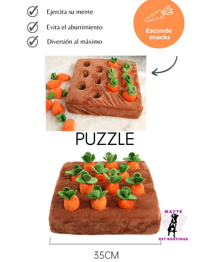 Juguete Interactivo para Perro- Rompecabezas Didácticos