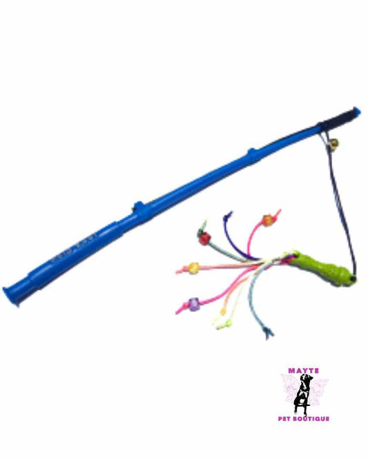 🐱 Caña de Pescar para Gatos🎣