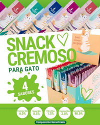 🐱 Snack Cremoso para Gatos🐾